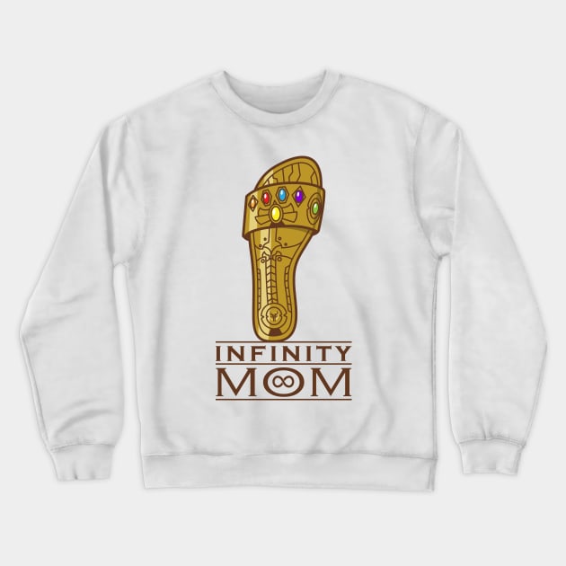 Infinity Mom Crewneck Sweatshirt by FamiFriki_V